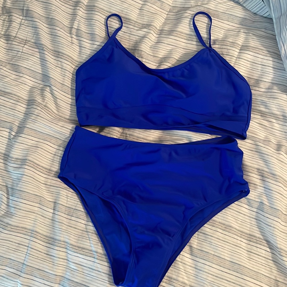 Blue SHEIN Bikini